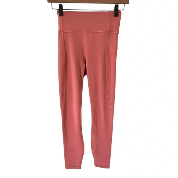 Lululemon In Movement 25” Tight Legging Rustic Coral - Picture 4 of 10
